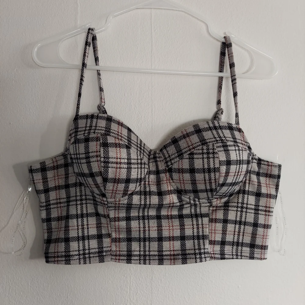 New plaid corset - Picture 1 of 5